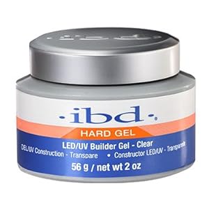 Amazon.com : IBD Hard Gel LED/UV Builder Gel – Clear, Nail