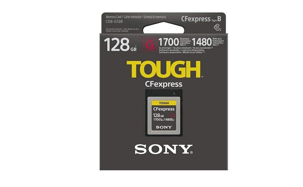 Amazon.com: SONY Cfexpress Tough Memory Card, Compatible with Type