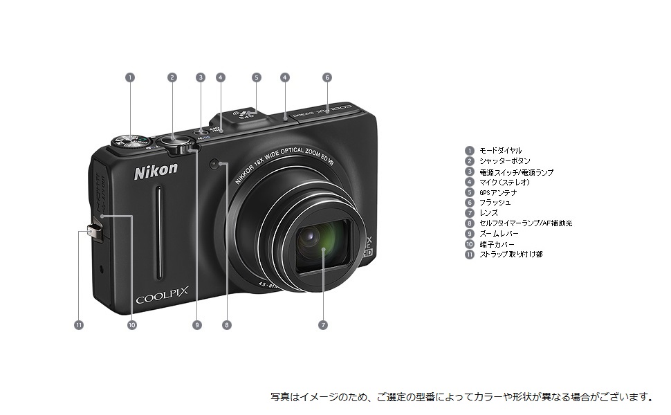 Amazon | Nikon デジタルカメラ COOLPIX (クールピクス) S9300