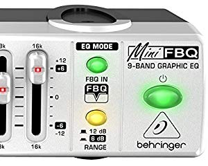 Amazon | Behringer MiniFBQ FBQ800 ウルトラコンパクト9バンド