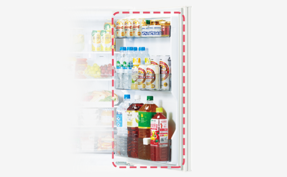 Amazon | 三菱電機 冷蔵庫 幅48cm 168L マットホワイト MR-P17G-W 2