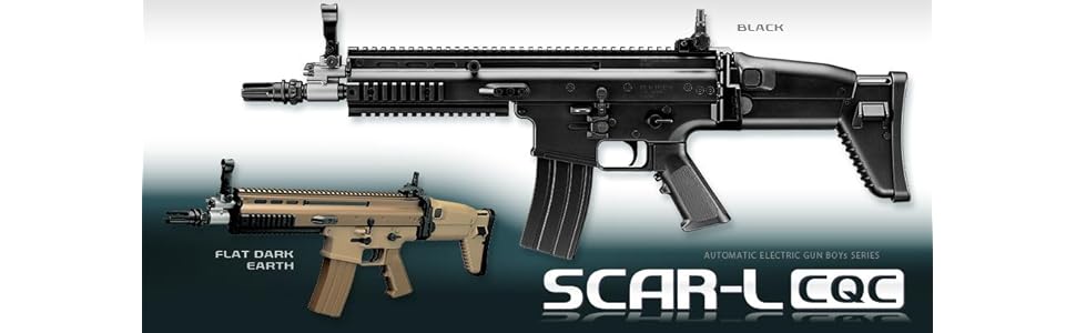 Amazon | 東京マルイ No.5 SCAR-L CQC BLACK 10歳以上電動ガン