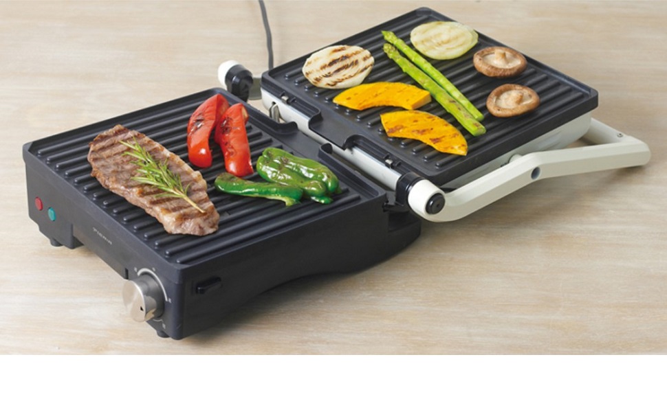 Amazon.co.jp: Doshisha HPU-132IV Press Grill Maker, Hot Plate, 2