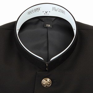 Amazon.co.jp: 詰襟学生服 ソフトカラー(白)付き(取り外しタイプ) 在庫