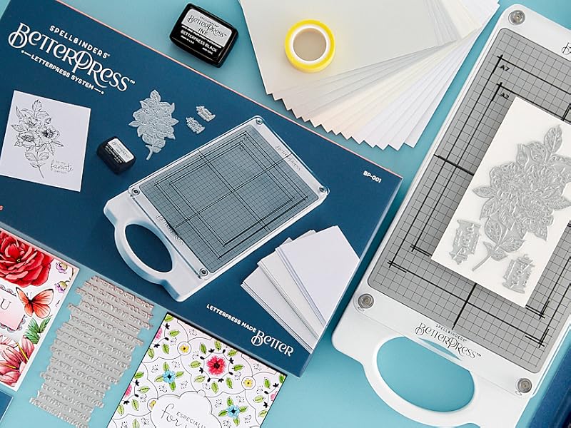 Amazon.com: Spellbinders BetterPress Letterpress Ink Pad