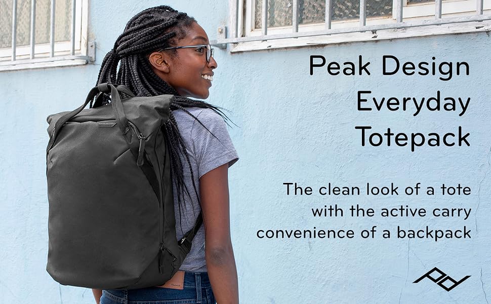 Amazon.com | Peak Design Everyday Totepack 20L, Black