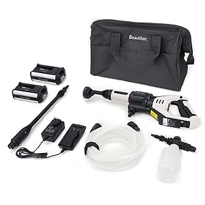 Amazon | Beautitec コードレス洗浄機KB007 バッテリー2個付きセット