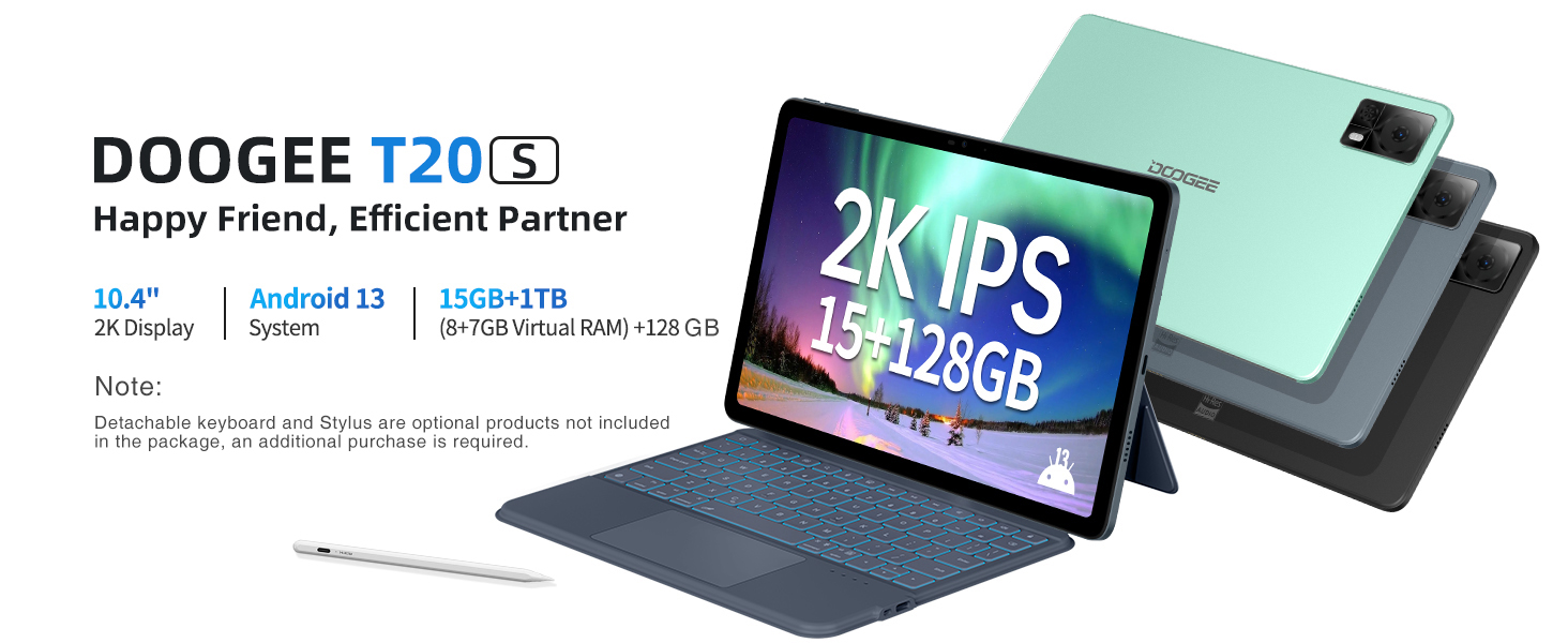 Amazon.com: DOOGEE T20S Android Tablet, 2K Vivid 10.4 Inch 4G