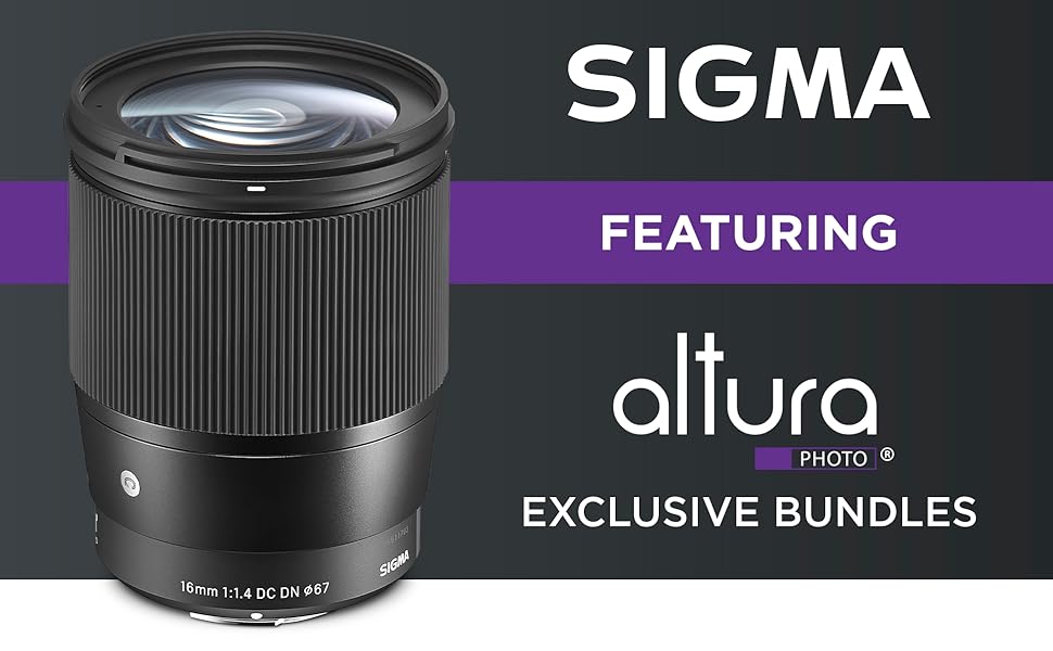 Amazon.com : Sigma 16mm F1.4 DC DN Contemporary Lens for Sony E