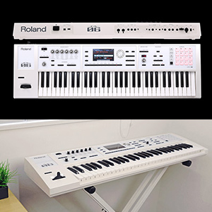 Amazon | Roland FA-06-SC シンセサイザー 限定ホワイト 61鍵盤 自宅