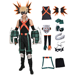 Amazon.co.jp: Miccostumes 男性 学生 コスプレ コスチューム ヒーロー