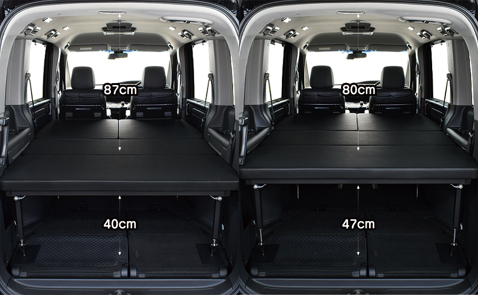 Amazon.co.jp: ステップワゴン RP1/2/3/4/5 対応 ベッドキット RP 7人