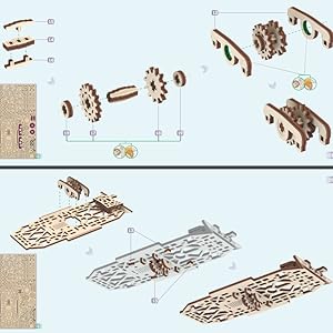 Amazon | Wood Trick ウッドトリック ミステリーフラワー オルゴール