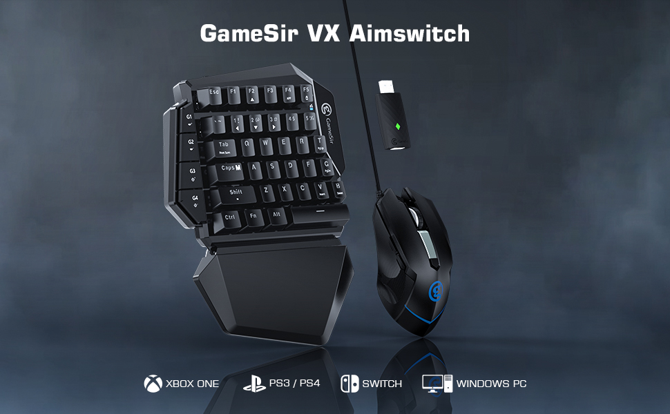 Amazon | GameSir VX AimSwitch E-sportsゲーミングコンボ VX片手