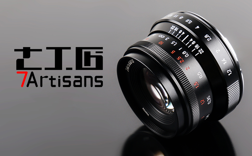 Amazon | 7artisans 35mm F1.2 V2.0 交換レンズ 二代目 Fuji Xマウント