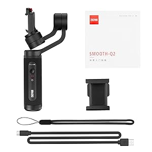Amazon.co.jp: Zhiyun SMOOTH Q2 ジンバル スタビライザー 3軸 スマホ