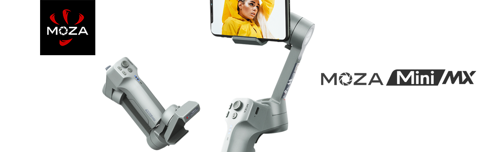 MOZA Mini MX Gimbal Stabilizer All-in-one 3 Axis Foldable Handheld