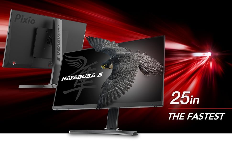 Amazon.co.jp: Pixio PX5 HAYABUSA2 ディスプレイ モニター [ 24.5