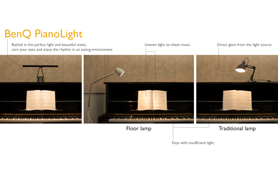 Amazon.co.jp: BenQ PianoLight ピアノランプ ピアノライト 目に優しい