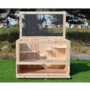 Amazon | Gifty 小動物 飼育 ケージ 大型 ハムスター ゲージ 60