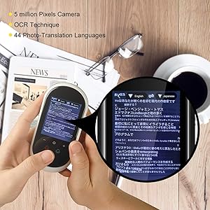 Amazon | LERANDA MINITALK T8 世界203ヵ国対応 瞬間双方向 翻訳機