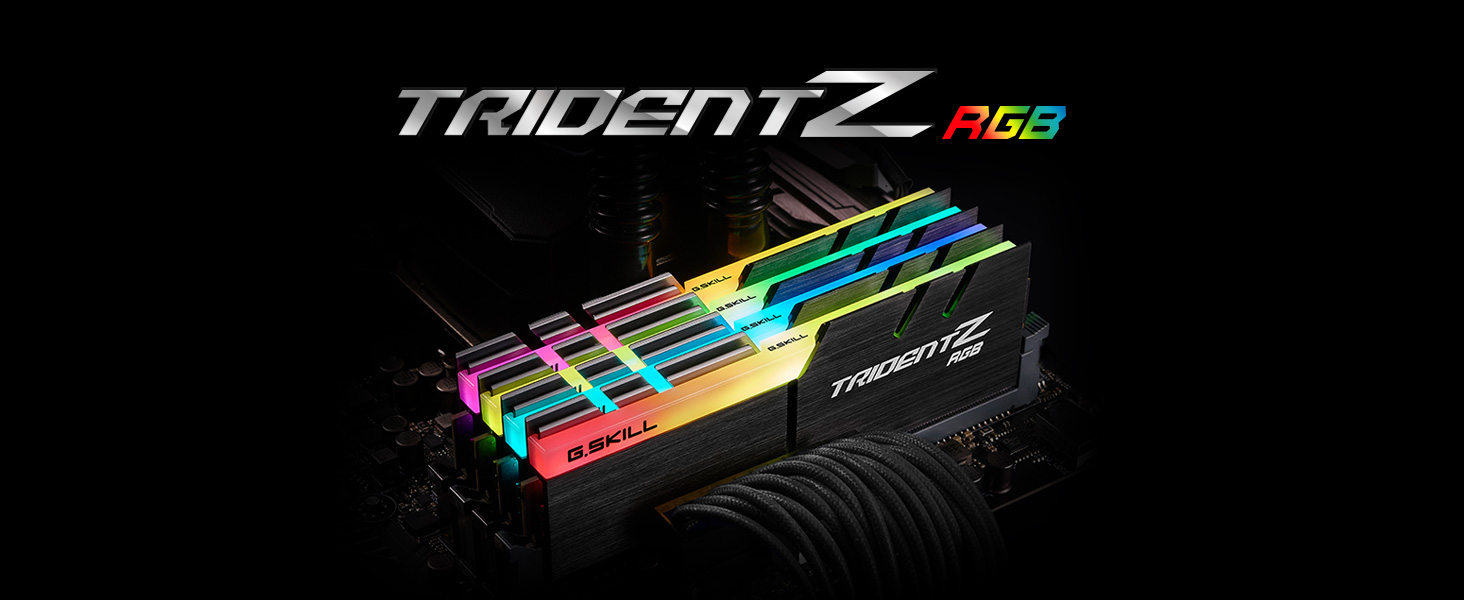 G.SKILL Trident Z RGB Series DDR4 RAM (XMP) 32GB (2x16GB) 3600MT/s