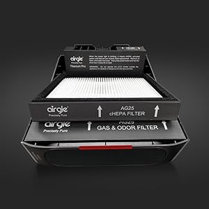 Amazon.co.jp: AIRGLE AG25パーソナル空気清浄機… (専用フィルター