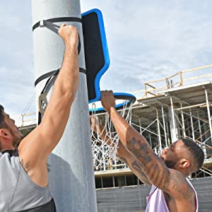 Amazon | Swish ポータブル バスケットゴール 持ち運び 背負える 高さ