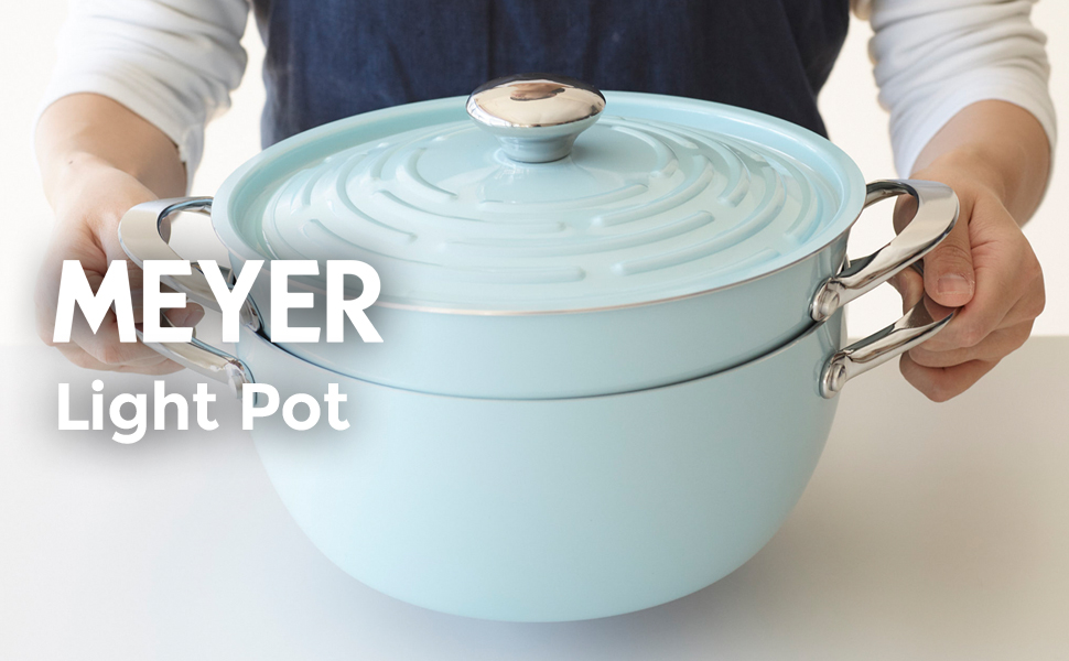 Amazon｜マイヤー(Meyer) 両手鍋 24cm アルミニウム合金 IH対応 軽量