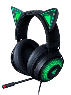 Amazon.co.jp: Razer Kraken Kitty Black ゲーミングヘッドセット USB