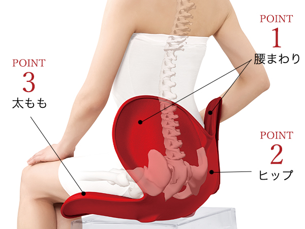 Amazon | MTG 骨盤サポートチェア Body Make Seat Style(ボディメイク