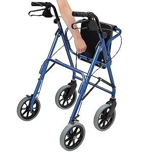 Amazon | 竹虎 【歩行車】 ハッピーIINB ブルーメタリック | 竹虎 | 歩行器