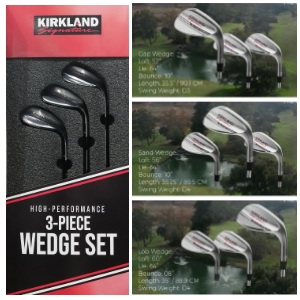 Amazon.co.jp: Kirkland(カークランド) ゴルフクラブウェッジ3本セット