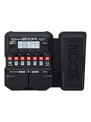 Amazon.com: Zoom G1X FOUR Guitar Multi-Effects Processor with