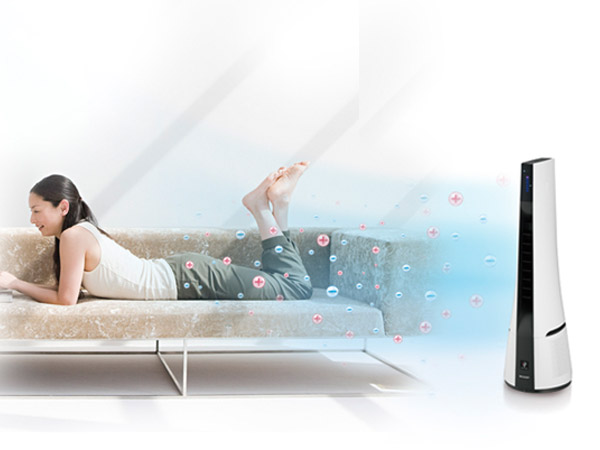 Amazon | SHARP プラズマクラスター搭載 スリムイオンファン ブルー系