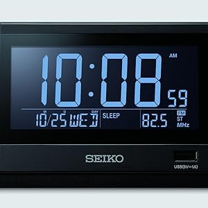 Amazon.co.jp: セイコー クロック 目覚まし時計 マルチサウンド