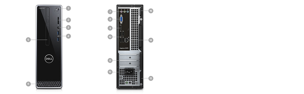 Amazon.com: Dell Inspiron 3470 Desktop, 2 Year Onsite Service