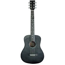 Amazon.co.jp: AntiqueNoel ミニ アコースティックギター マホガニー