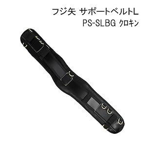Amazon | フジ矢(Fujiya) サポートベルトL(黒金) PS-SLBG 水・汚れ