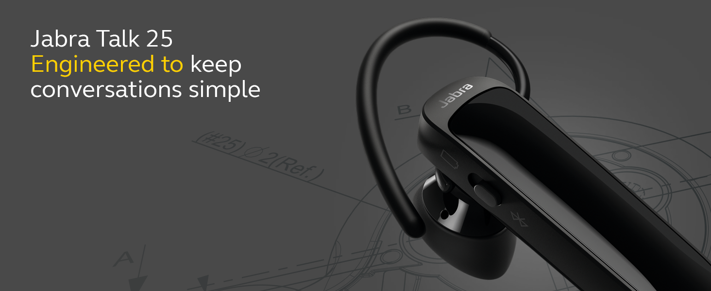 Amazon.com: Jabra Talk 25 Bluetooth Headset for High Definition