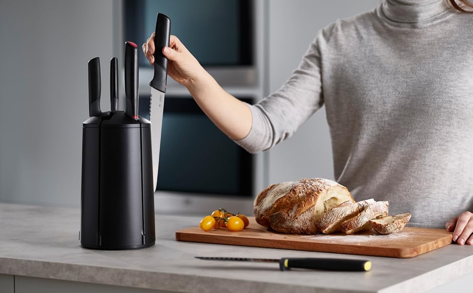 Amazon.com: Joseph Joseph 10527 Elevate Knives Carousel Knife Set