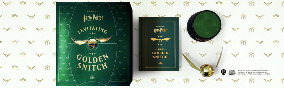 Amazon.com: Harry Potter Levitating Golden Snitch: 9780762471850