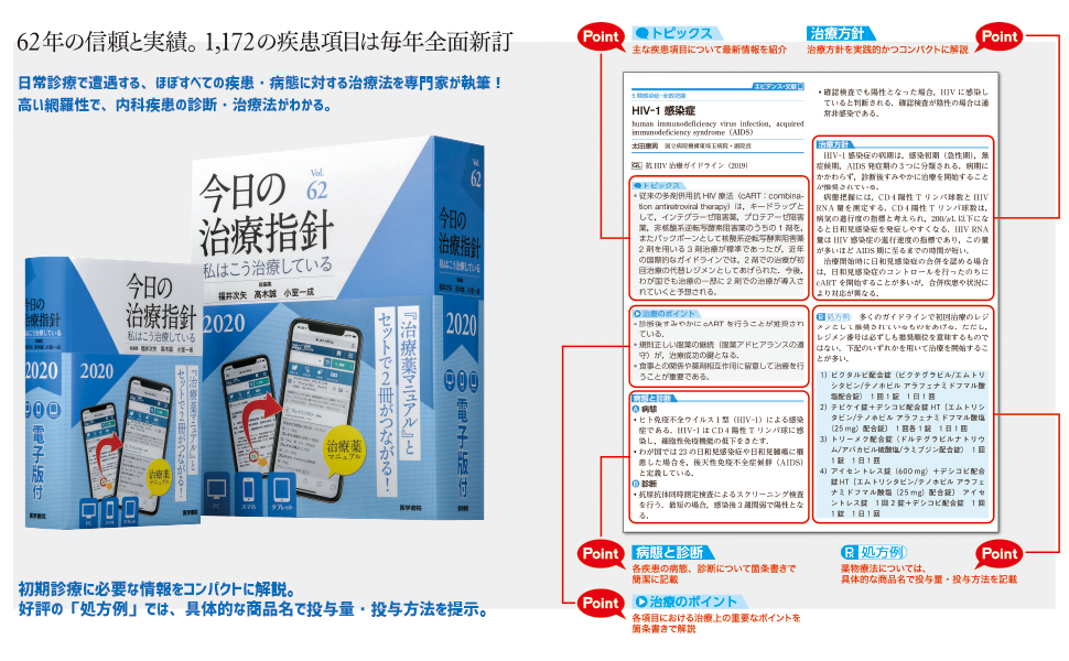 今日の治療指針 2020年版[デスク判](私はこう治療している) | 福井次矢
