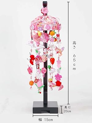 Amazon | つるし雛 つるし飾り 雛人形 うさぎのキラキラ吊るし 小