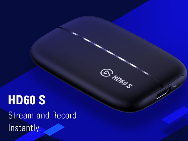 Amazon.com: Elgato HD60 S, External Capture Card, Stream and