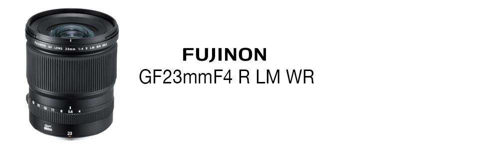 Amazon.com : Fujifilm Fujinon GF23mmF4 R LM WR Lens : Electronics