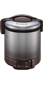 Amazon | リンナイ ガス炊飯器 「こがまる」 5合 RR-050VQT(DB