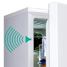 Amazon.co.jp: ハイセンス 冷蔵庫 幅55.4cm 282L ホワイト HR-D2801W 3