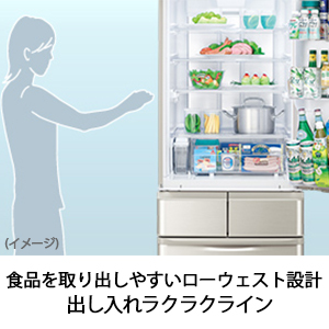 Amazon | シャープ SHARP 冷蔵庫(幅60.0cm) 350L 両開き 3ドア