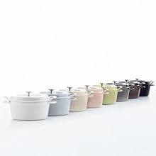 Amazon｜バーミキュラ 鋳物ホーロー鍋 22cm パールグレー 無水調理